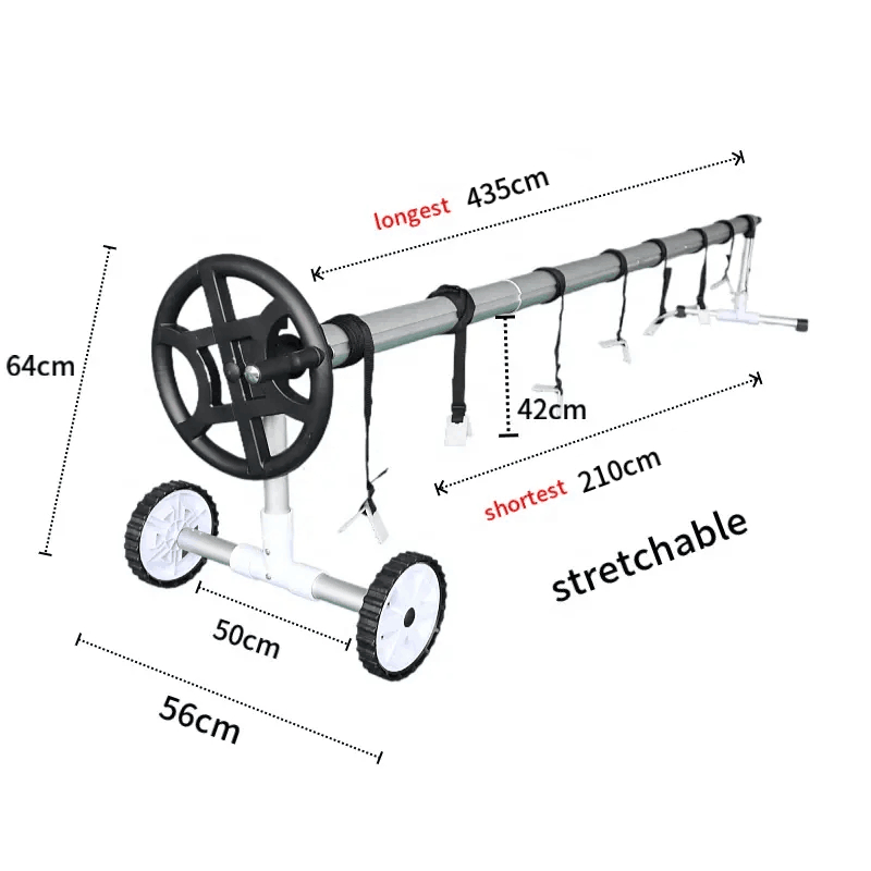 Electric Reel - Fabrikpreis Neues Design Oberirdische Aluminium-Poolrolle für