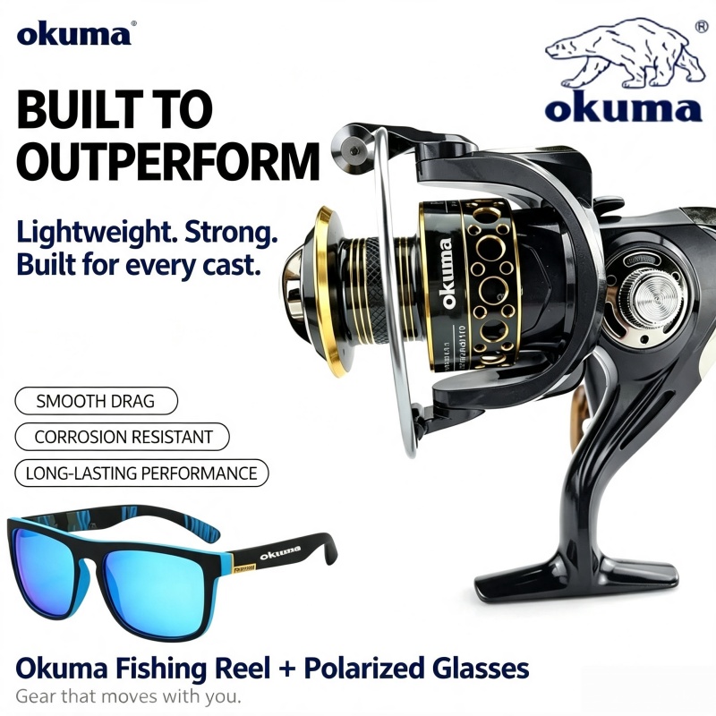 OKUMA-Spinnrolle, ultraleichte – Trolling Reel Bewertung und Preis